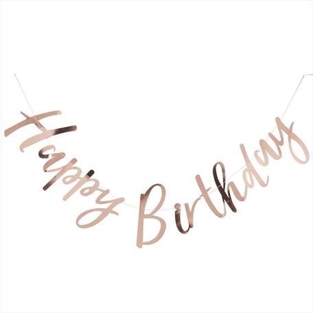 誕生日　誕生日会　パーティーグッズ　 HAPPYBIRTHDAY　生活雑貨　玩具　ホビー　室内装飾　写真映え　記念撮影　ローズゴールド｜sw-balloon｜02