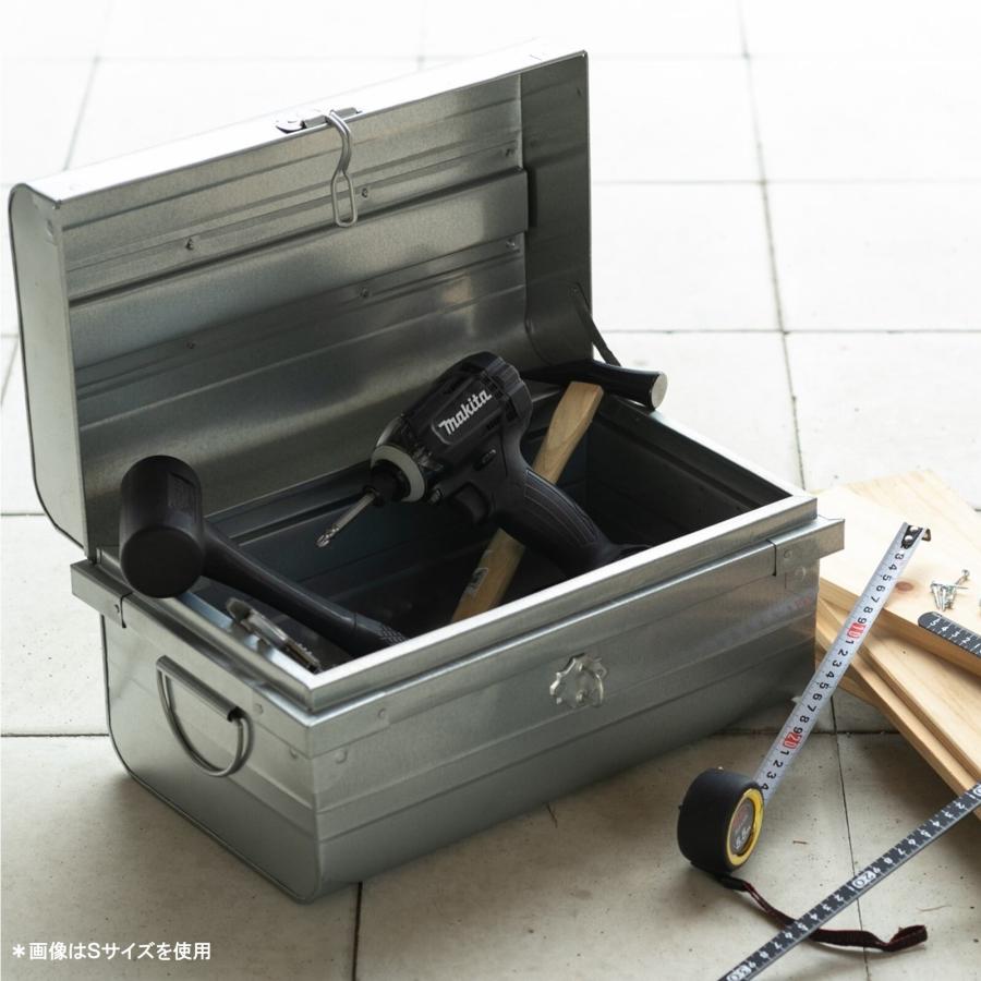 S.SORANO トランク大小セット ienowa NEWブリキクラシックトランクBOX/S・M・L3個セット