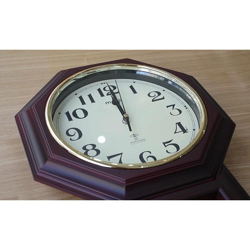 電波時計 振り子時計 壁掛け時計 おしゃれ 見やすい おすすめ ウォールクロック 壁掛時計 北欧 かわいい 壁かけ とけい デザイン アンティーク風 贈り物 ギフト Noa Dck Kmkdx Swailife 通販 Yahoo ショッピング