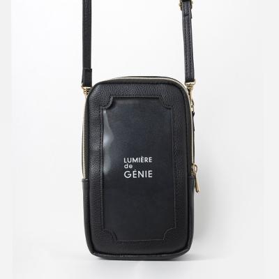 宝島社 LUMIERE de GENIE スマホショルダーバッグBLACK 推し活がもっと