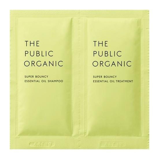 送料無料 ザ パブリック オーガニック スーパーバウンシー ディープモイスト シャンプー トリートメント 各10ml お試し 100 精油の香り Publicorg セレクトショップ ワカバタウン 通販 Yahoo ショッピング