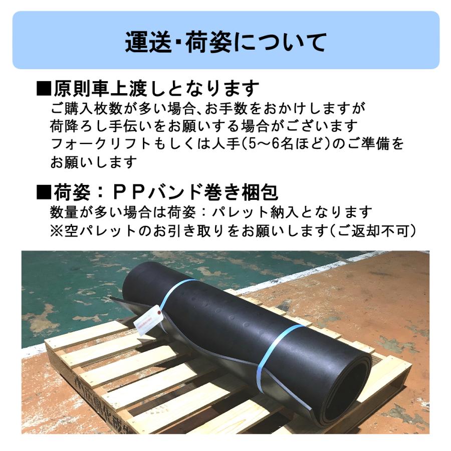 ゴムマット　駐車場　厚さ10ｍｍ　10枚セット　らくらくマット　広島化成　ブラック　滑り止め　仮設　養生　多目的　屋外　耐久　防振　幅1ｍ　長さ2ｍ |  | 15