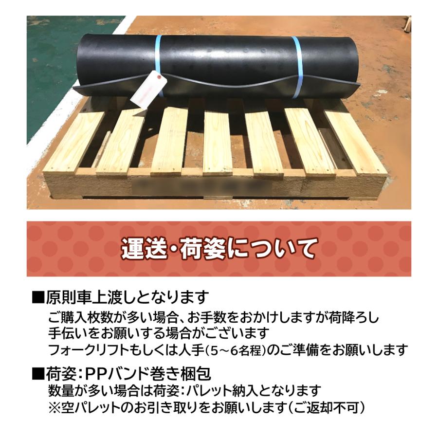 ゴムマット　耐スパイク性　ダッグアウト　練習場　厚 18ｍｍ　スパイクマット　広島化成　二層品　レンガ　5枚組　ゴルフ場　仮設　突起有　幅1ｍ　長さ2ｍ |  | 13