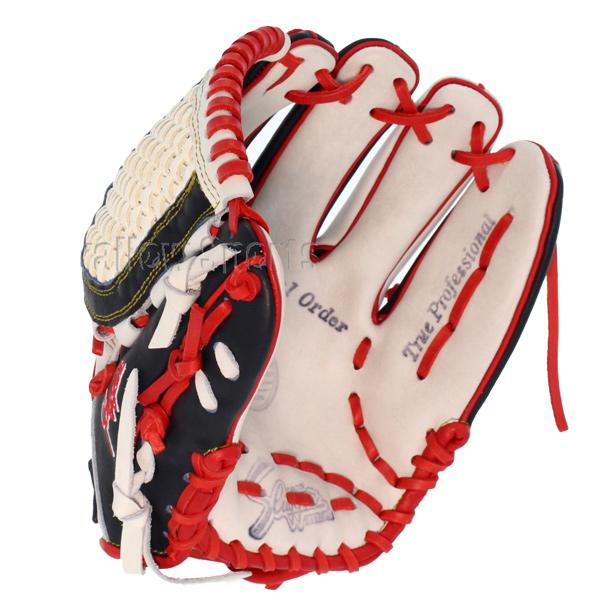 野球 軟式グローブ 軟式 グローブ  久保田スラッガー 限定 スワロー限定 オーダー 内野手用 グラブ セカンド ショート サード ピッチャー用 KSN-MS-1-BWSW オー_7
