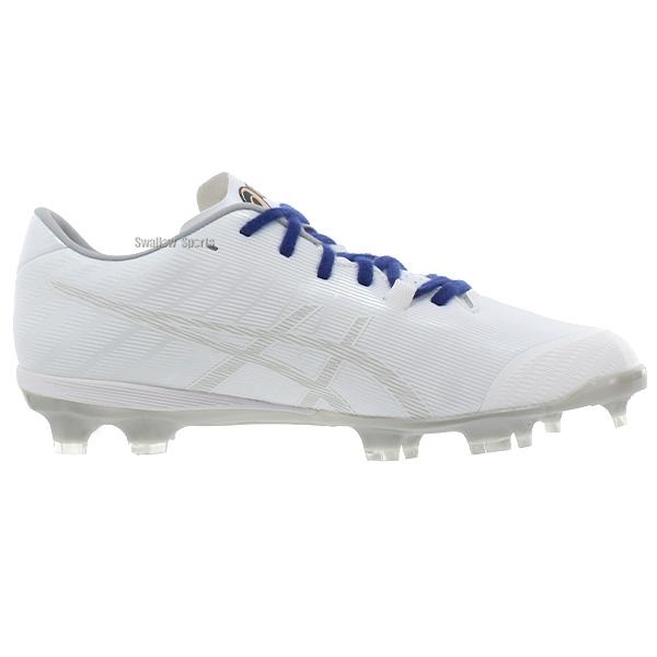 ASICS 【塗りPのみ可】 野球 スパイク 白 ホワイト ポイント