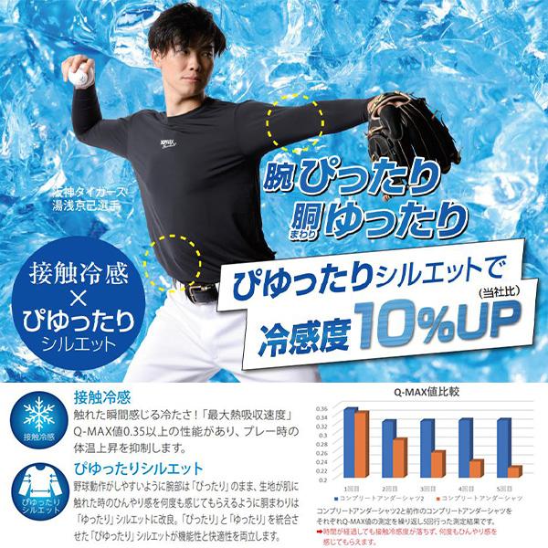 ザナックス 野球 ウェア ウエア 接触冷感 コンプリート アンダーシャツ