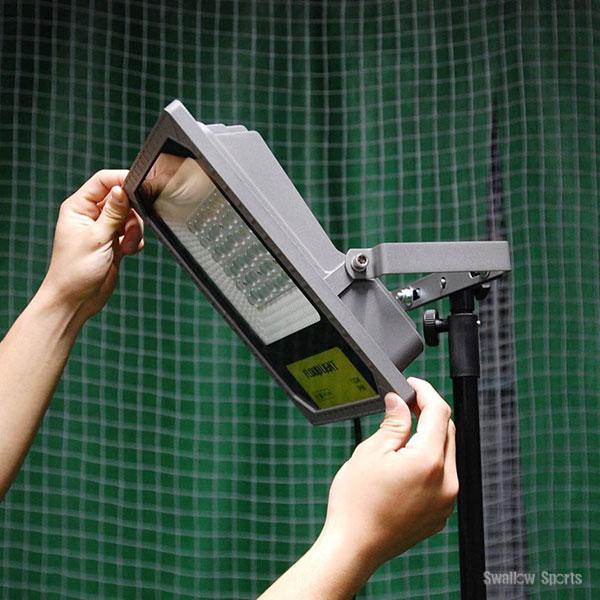 野球 フィールドフォース 夜間練習用LED投光器 LEDライト2個セット FLED-100W-FLED-100WTAN Fieldforce 野球用品 スワロースポーツの画像