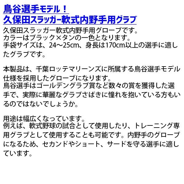 野球グローブ 野球 久保田スラッガー 軟式 グローブ 軟式グローブ 限定 オーダー グラブ スワロー限定 小_11