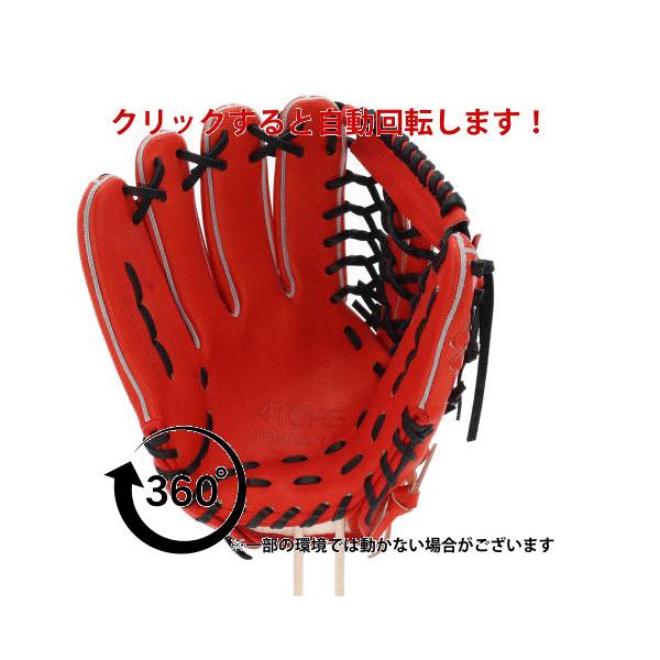 アトムズ　硬式グローブ　ケース・専用袋付き アトムズ 硬式グローブ ケース・専用袋付き アトムズ 硬式