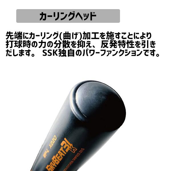 野球 SSK エスエスケイ スカイビート 中学硬式バット 金属 中学硬式用 31K WF-L JH バットケース 1本用 ネイビー プロエッ｜swallow4860jp｜10