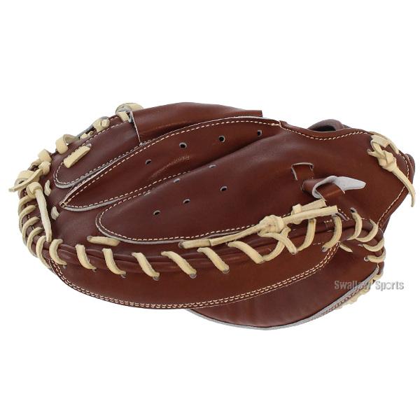 野球 和牛JB キャッチャーミット 硬式 ウォータースチーム型付け済み 高校野球対応 捕手用 キャッチャー用 ミット 大型 ポケット 深い 軽量 軽い 丈夫 グローブの画像