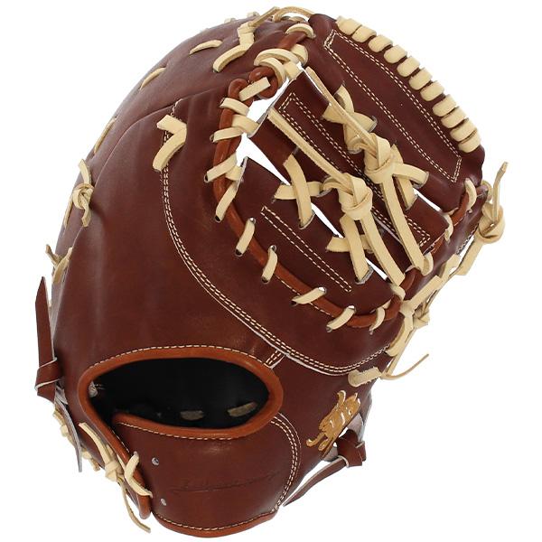 野球 和牛JB ファーストミット 硬式 高校野球対応 一塁手用 ファースト ミット 大型 ポケット 深い 日本製 一般 大人 左投げ グローブ グラブ 和牛 JB JB23-003の画像
