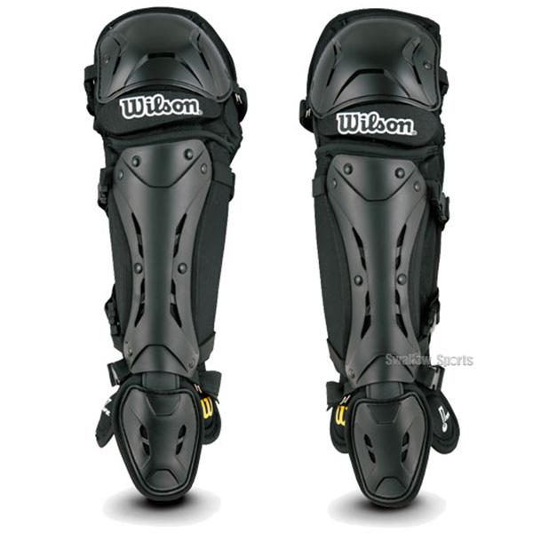 Wilson A3008 アンパイア用マスク 黒 合成皮革 wilson - Wilson ウィルソン A3008 審判 マスク 防具
