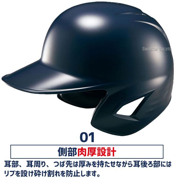 ゼット（ZETT） 野球 JSBB公認 軟式野球 打者用 一般 大人 ヘルメット