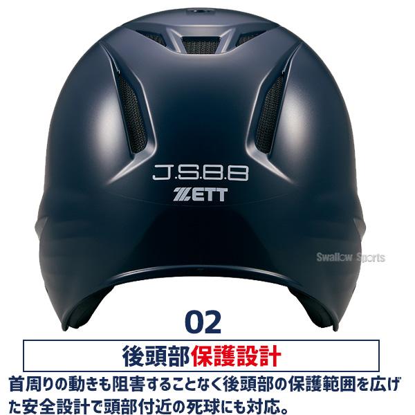 ゼット（ZETT） 野球 JSBB公認 軟式野球 打者用 一般 大人 ヘルメット