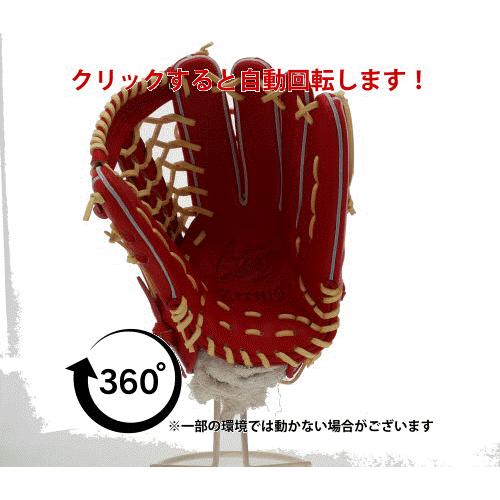 野球 ジームス 限定 硬式グローブ 高校野球対応 グラブ 湯もみ型付け済 三方親 硬式用 外野 外野手用 大型 右投用 左投用 Rオ｜swallow4860jp｜12