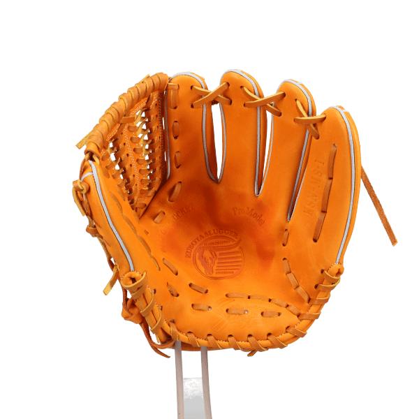 軟式野球グローブ オレンジ レザー 久保田スラッガー 野球 軟式グローブ 大人用 軟式 グローブ