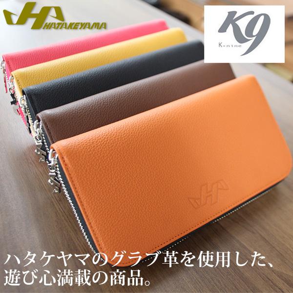 極美品 HATAKEYAMA ハタケヤマ 長財布 グラブレザー ロゴ 40周年 ハタケヤマ（HATAKEYAMA） 野球 hatakeyama K9（ケーナイン） 財布（中