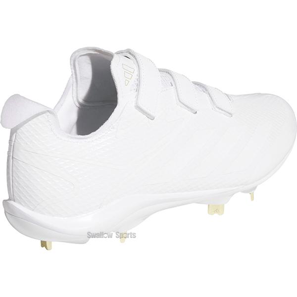 アディダス　野球スパイク　白 adidas（アディダス） 【縫いP加工不可】野球 スパイク 高校野球対応