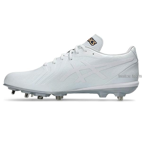 アシックス ゴールドステージ 野球 スパイク　28cm I-PRO FORCE白 2024モデル】アシックス 野球 白スパイク 金具スパイク ゴールド