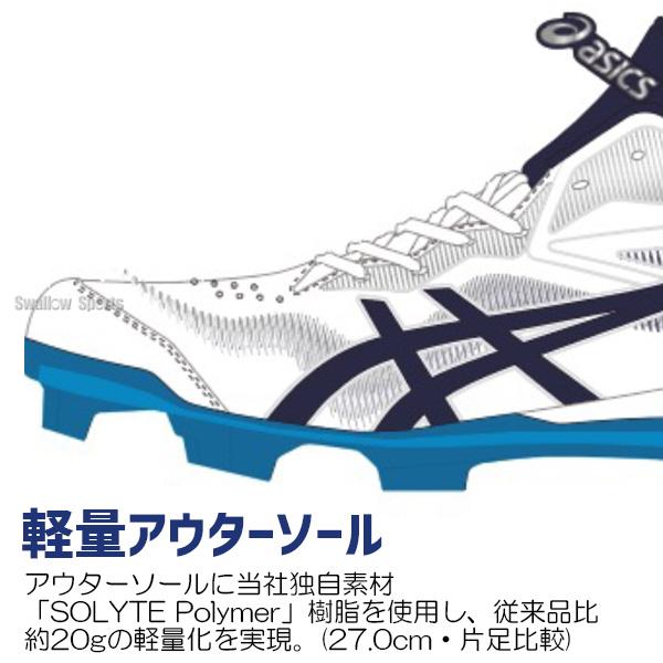 ASICS 【縫いP加工不可】アシックス 野球 スパイク ポイント