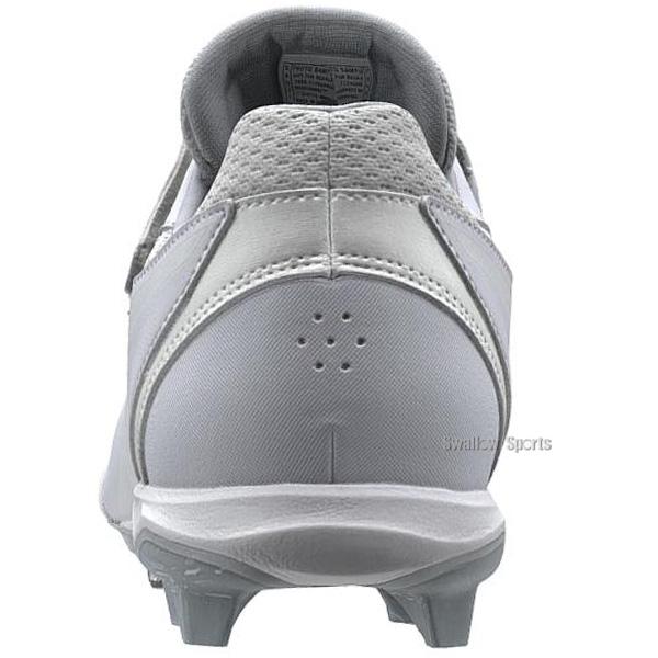 ASICS（アシックス） 野球 スパイク 白 マジックテープ 金具 ネオ