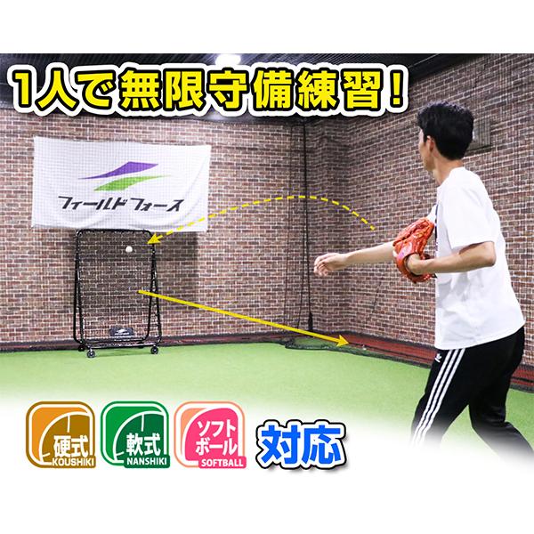 野球 フィールドフォース NEW 移動式フィールディング ネット FMFN-1610 Fieldforce 野球用品 スワロースポーツの画像