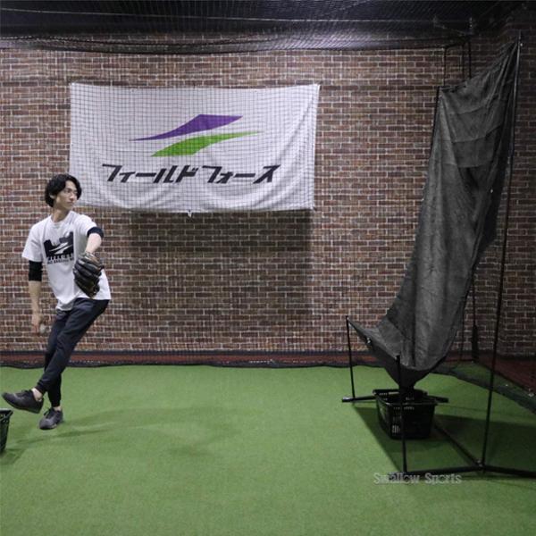 野球 フィールドフォース オートリターンネット トレーニング FTM-242ARB Fieldforce 野球用品スワロースポーツの画像