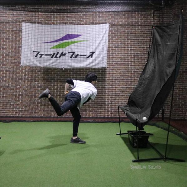 野球 フィールドフォース オートリターンネット トレーニング FTM-242ARB Fieldforce 野球用品スワロースポーツの画像