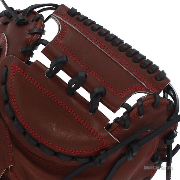野球 ハタケヤマ 硬式 キャッチャーミット 一般 キャッチャー 捕手用 PBW-M02eb HATAKEYAMA 右投用 野球部 高校野球 硬式用 硬式野球 野球用品 スワロースポーツの画像