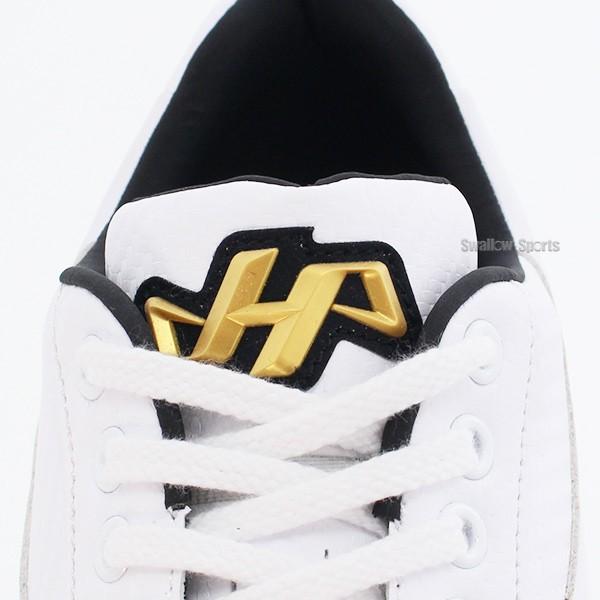 ハタケヤマ 【塗りPのみ可】 野球 スパイク 白 ホワイト 金具