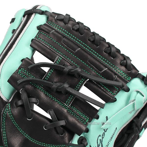 HG 黒 軟式野球グローブ　心極　内野用 HG 黒 軟式野球グローブ 心極 内野用