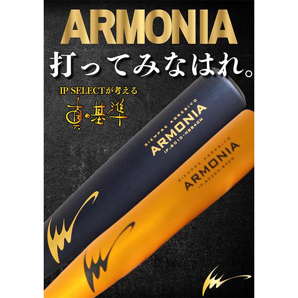 野球 アイピーセレクト 硬式 金属 バット アルモニーア 新基準硬式バット 83cm ニアバランス Ip8020-N83G Ip Select 野球用品 スワロースポーツの画像