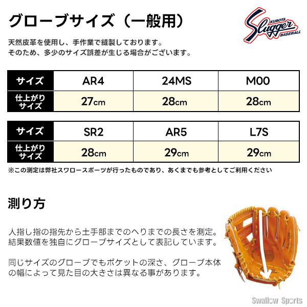 R*K様 良型　久保田スラッガー　硬式用　一般用　内野用 久保田スラッガー 野球 硬式 内野用 内野手用 硬式グローブ