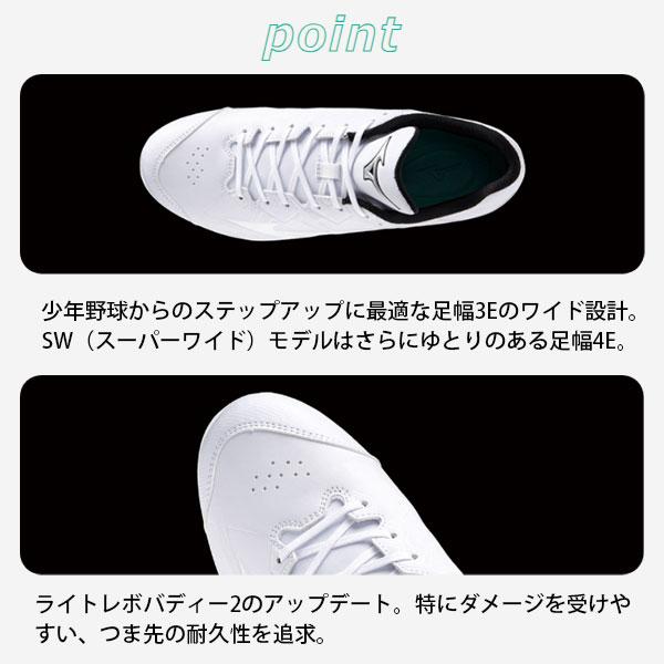 MIZUNO - 新品タグ付き  ミズノ クロアチアモデルミドラー サイズ S ミズノ 野球 ジュニア用 ポイントスパイク ウエーブライトレボ