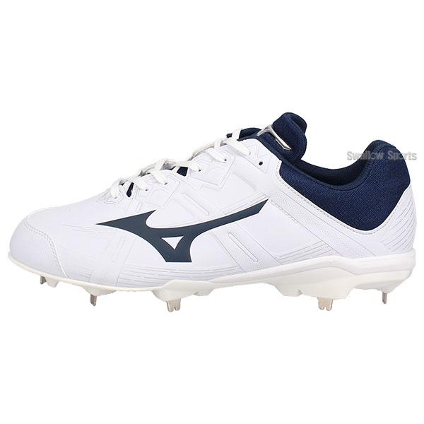 MIZUNO 野球 硬式スパイク ホワイト 27cm MIZUNO（ミズノ） 【サイズ交換送料無料】野球 スパイク 白 金具