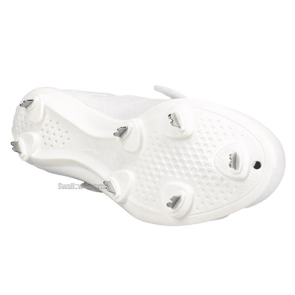 MIZUNO（ミズノ） 野球 スパイク マジックテープ 白 ホワイト 金具