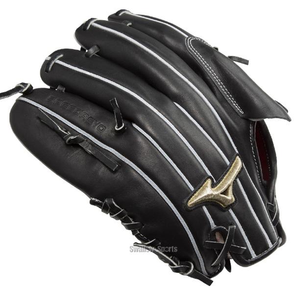 ミズノ 硬式野球グローブ 黒 ミズノ直営店限定】硬式用【グローバルエリート】ティーンエイジ