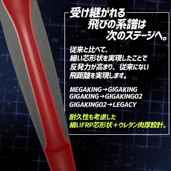 ＼2(日)最大ポイント16倍／ 野球 ミズノ ビヨンドマックスレガシー バット レガシー 軟式 トップバランス 83cm 84cm 85cm 1CJBR181 軟式用  FRP製 MI｜swallow4860jp｜07