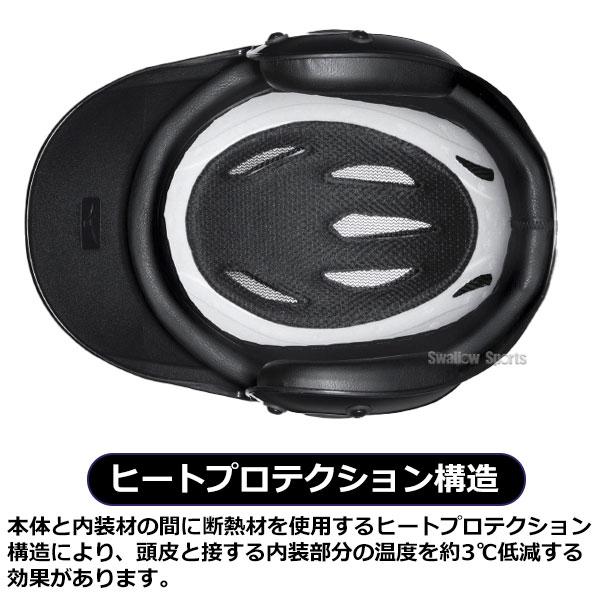 MIZUNO（ミズノ） 野球 ヘルメット 両耳 軟式 右打者 左打者兼用 一般