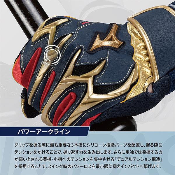 MIZUNO（ミズノ） 野球 ミズノプロ バッティンググローブ イチロー限定