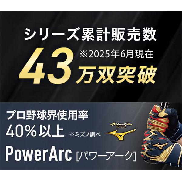 MIZUNO（ミズノ） 野球 バッティンググローブ ミズノプロ 白 両手 高校