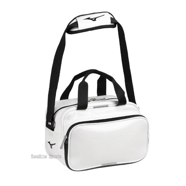 Mizuno サンドバッグ ホワイト MIZUNO（ミズノ） 野球 バッグ バック 約7L エナメルショルダーバッグ