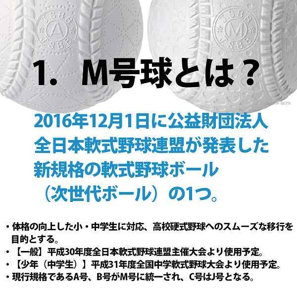 NAGASE KENKO（ナガセケンコー） 野球 軟式野球ボール 検定球 M号 M号