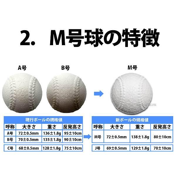 NAGASE KENKO（ナガセケンコー） 野球 軟式野球ボール 検定球 M号 M号