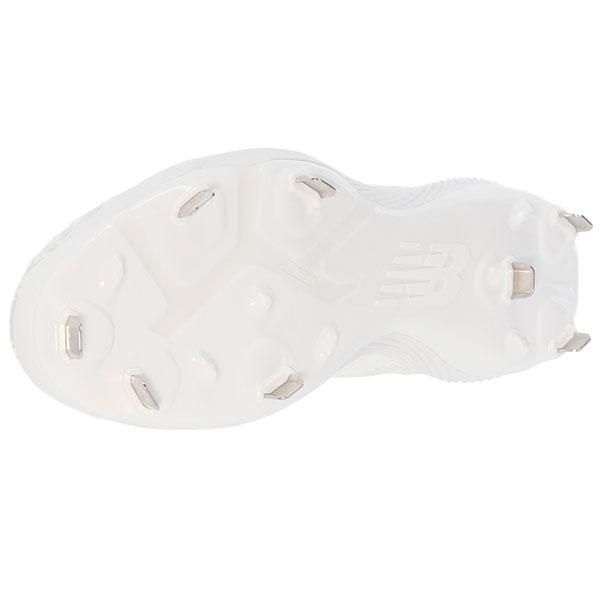 New Balance 【塗りPのみ可】 野球 スパイク 白 ホワイト 金具