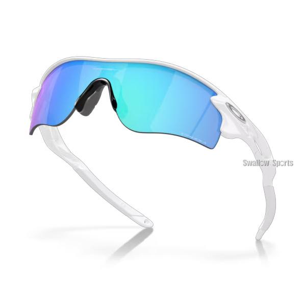 OAKLEY スポーツサングラス ホワイト×グレー ケース付 OAKLEY（オークリー） 野球 サングラス アクセサリー スポーツ 一般用