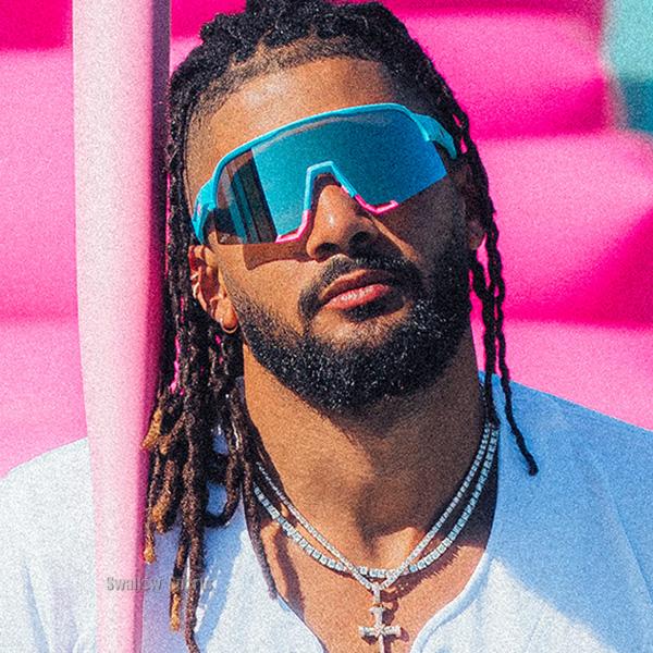 Zeems 野球 サングラス 100％ ワンハンドレッド タティスjr タ