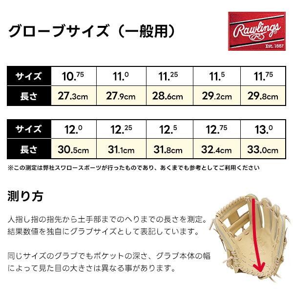 HOH 野球 ローリングス 軟式グローブ グラブ 軟式用 オールラウンド用