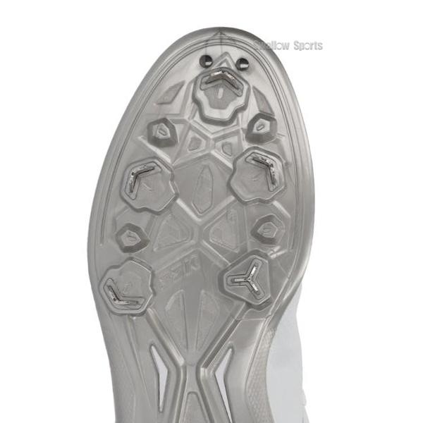野球 SSK スパイク 金具 白 プロエッジ 白スパイク 高校野球対応 紐 大人用 一般用 野球スパイク ホワイト 高校生 選抜 甲子園 PROEDGE エスエスケイ トライテッ_5